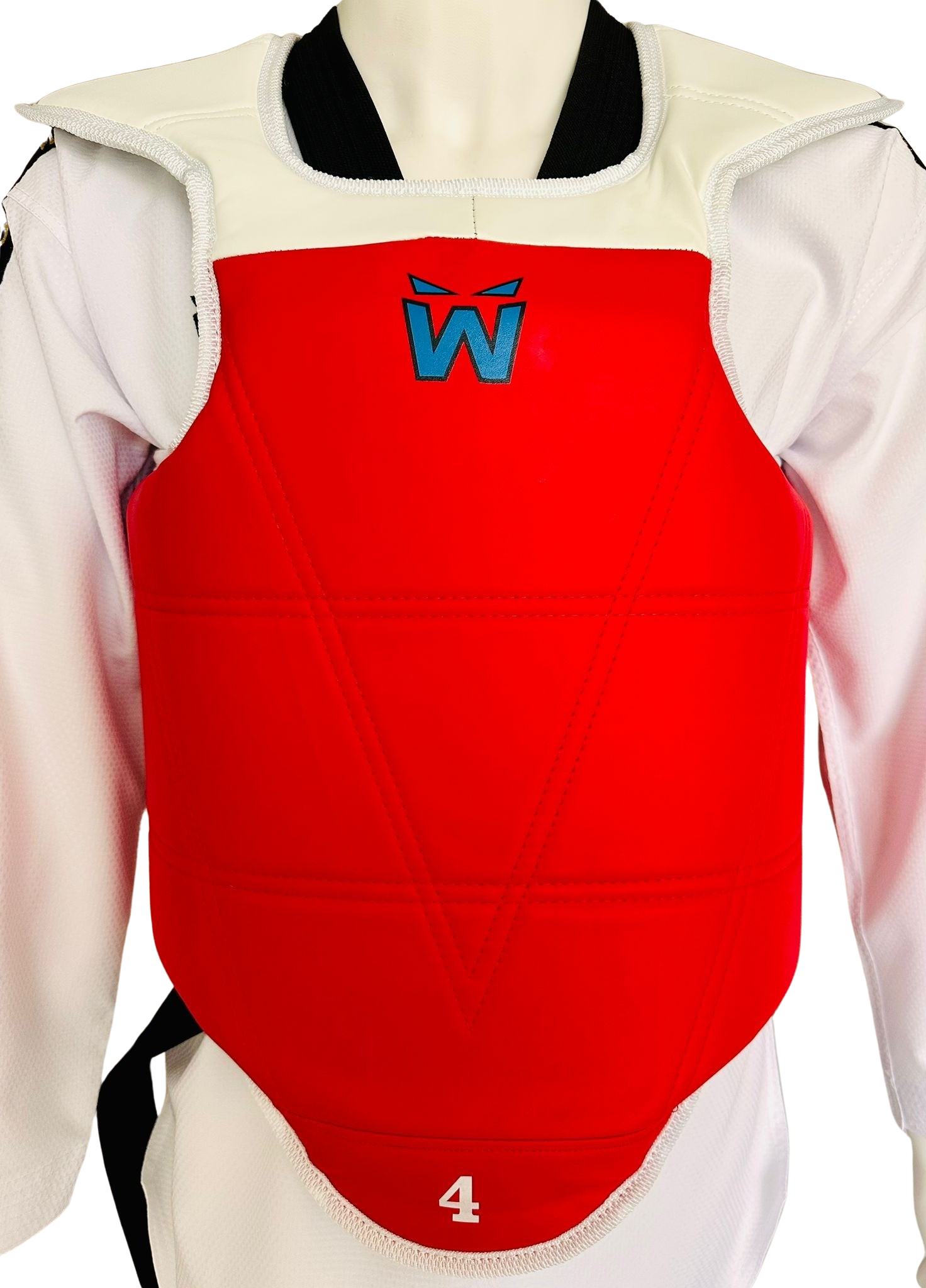 Whiteface Taekwondo Safeguard (Göğüs Koruyucu) Çift Taraflı (mavi-kırmızı)