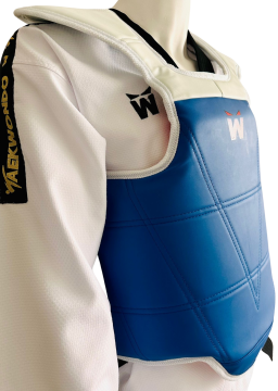 Whiteface Taekwondo Safeguard (Göğüs Koruyucu) Çift Taraflı (mavi-kırmızı)
