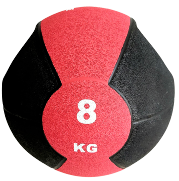Whiteface Kulplu Kauçuk Sağlık Topu 8 Kg