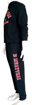 WHİTEFACE MUAY THAİ EŞOFMAN TAKIMI (SİYAH)