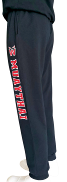 WHİTEFACE MUAY THAİ EŞOFMAN ALTI (SİYAH)
