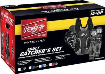 Rawlings Renegade Serisi Beyzbol (Baseball) Catcher's Yakalayıcı Seti | NOCSAE Sertifikalı-Yetişkin(15 Yaş- üzeri)