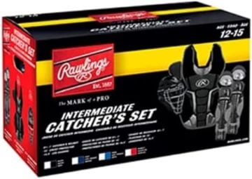 Rawlings Renegade Serisi Beyzbol (Baseball) Catcher's Yakalayıcı Seti | NOCSAE Sertifikalı-Orta Seviye (12-15 yaş)