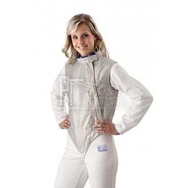 Eskrim PBT Flöre Yeleği Beyaz INOX (WHİTEİNOX-YIKANABİLİR) 42-bayan - Sağ