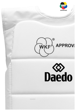 Daedo  W.K.F. Onaylı Karate Göğüs Koruyucu Safeguard   KPRO2020 (BEYAZ)