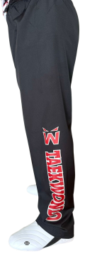 Whiteface  Fıghter Taekwondo Antrenman Pantolonu (dobok)  Siyah