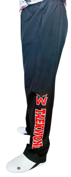 Whiteface  Fıghter Taekwondo Antrenman Pantolonu (dobok)  Siyah