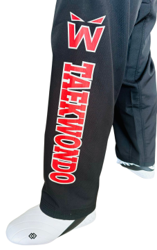 Whiteface  Fıghter Taekwondo Antrenman Pantolonu (dobok)  Siyah