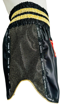 Arima Elite Kick Boks Şort Nakışlı  AR10054 Siyah - XS