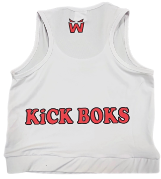 WHİTEFACE KİCK BOKS KİCK-LIGHT BAYAN BÜSTİYER (BEYAZ)