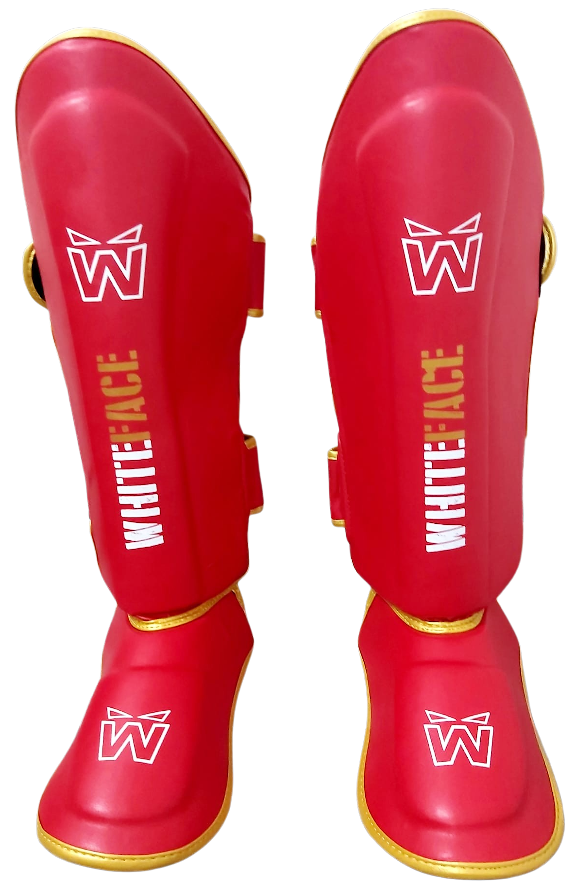 WHİTEFACE KICK BOKS MÜSABAKA PRO KAVAL AYAKÜSTÜ KORUYUCU (KIRMIZI)