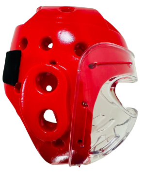 Arıma Taekwondo Yüz Korumalı (CAMLI) Kask