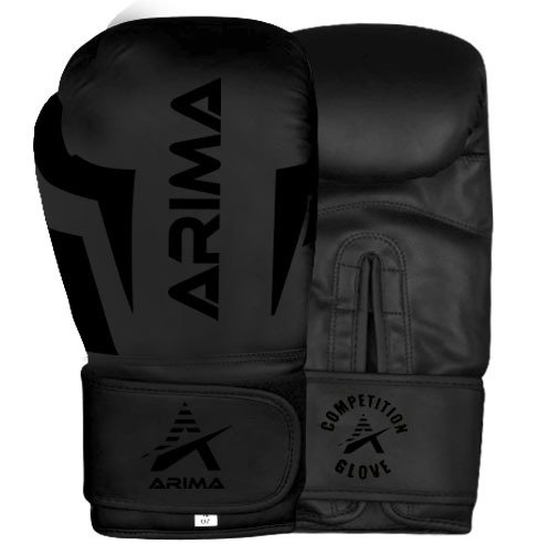 ARIMA SHADOW (GÖLGE) Boks/Kickboks/Muay Thai Eldiven (Siyah)