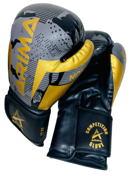 ARIMA KAMUFLAJ Boks/Kickboks/Muay Thai Eldiven (Siyah)