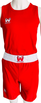 Whiteface Boks Atlet Şort (Kırmızı)