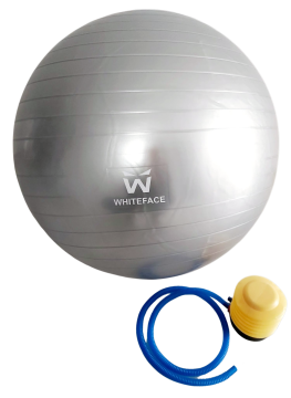 WHİTEFACE PLATES TOPU 75CM (GRİ) VE POMPA SETİ