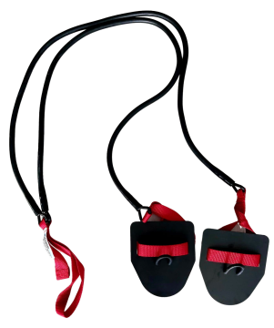 STRECHCORDZ EL PALETLİ YÜZME KARA ANTRENMAN DİRENÇ LASTİĞİ (KIRMIZI) (5,4-14,1 KG)