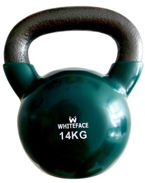 WHİTEFACE KETTLEBELL(ÇAYDANLIK TİPİ DAMBIL 14KG (KOYU YEŞİL-SİYAH)
