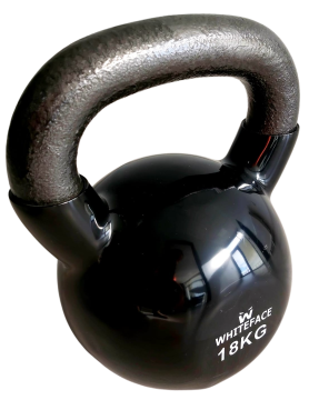 WHİTEFACE KETTLEBELL(ÇAYDANLIK TİPİ DAMBIL 18KG (SİYAH)