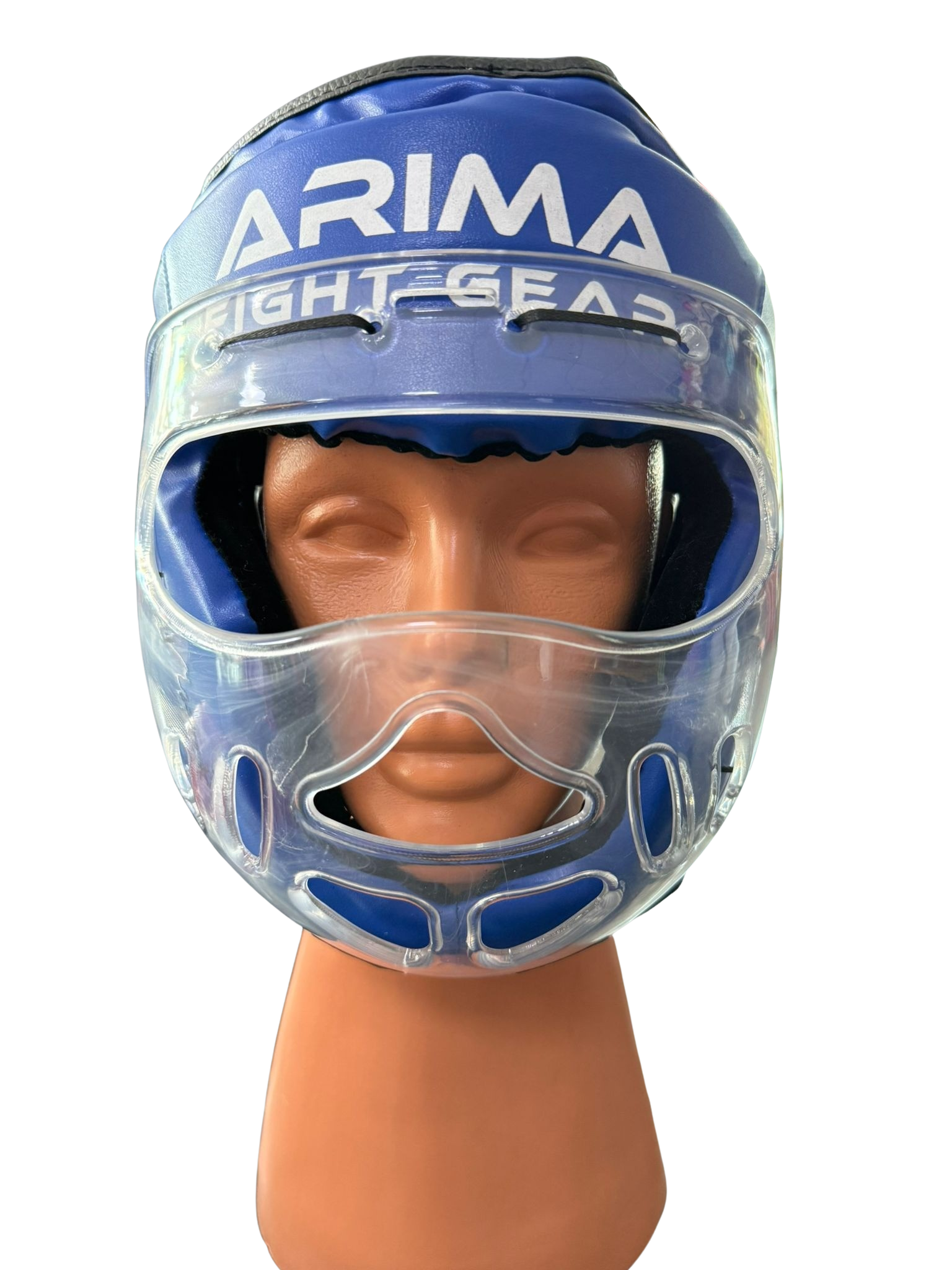 ARIMA Boks-Kickboks Yüz Maskeli(mika) Kask AR10079 MAVİ