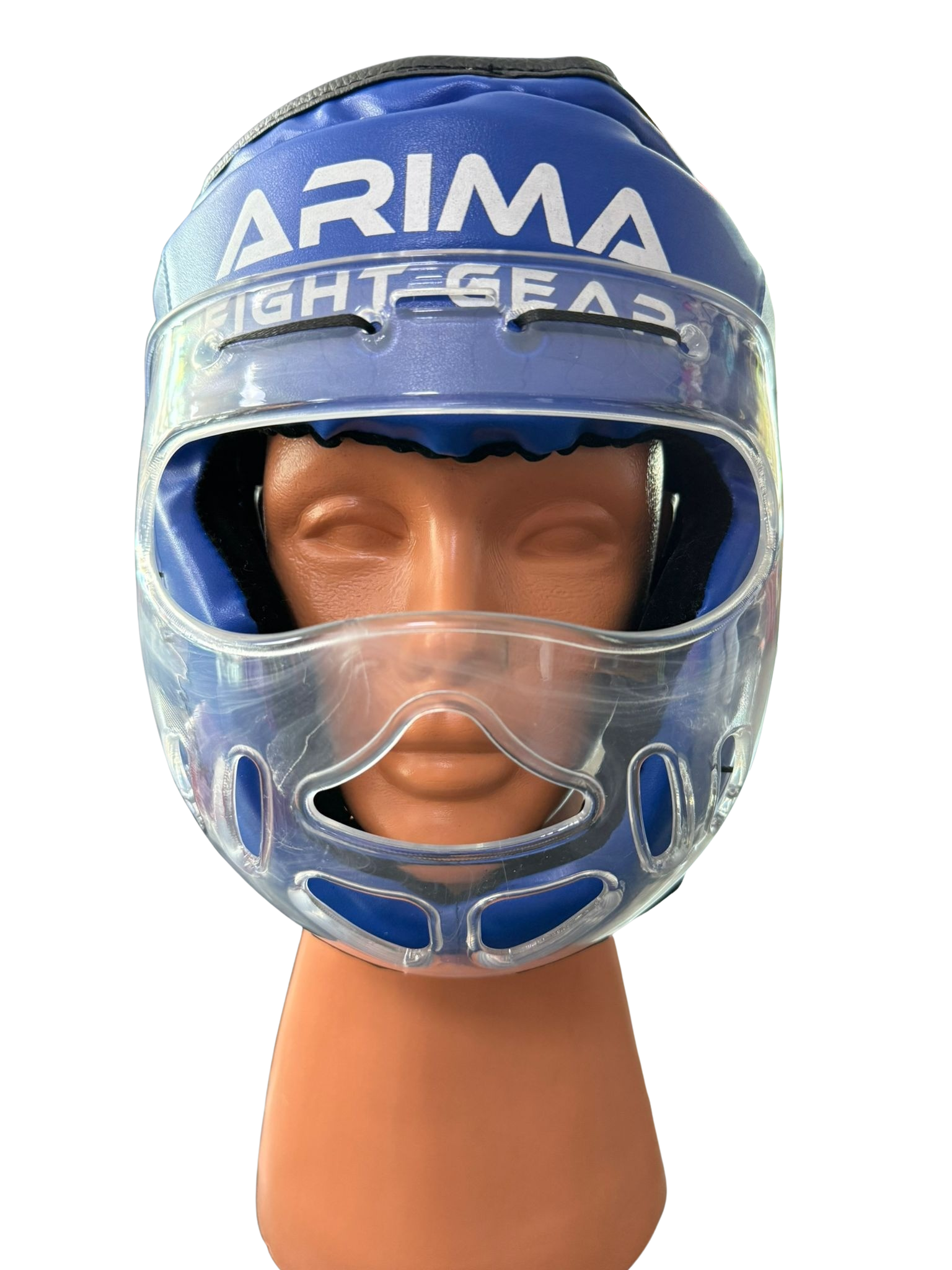 ARIMA Boks-Kickboks Yüz Maskeli(mika) Kask AR10079 MAVİ