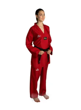 Daedo Taekwondo Antrenör Dobok TA20030(KIRMIZI)