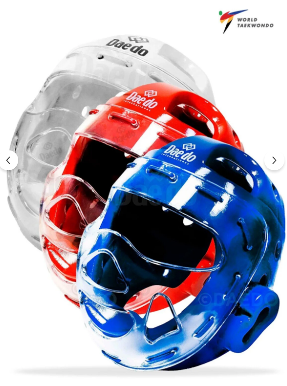 Dae Do Taekwondo W.T. Onaylı Yüz Korumalı Kask