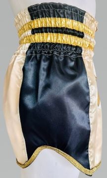 Whiteface Muay Thai Elite Şort (Bej-Siyah)
