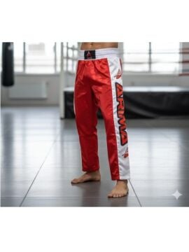 ARIMA Kick Boks Pantolonu (Kırmızı-Beyaz)