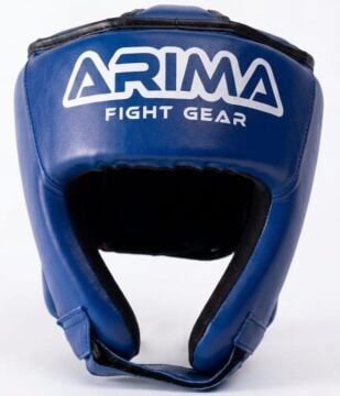Arıma Yanak ve Çene Korumalı Boks Kaskı/Muay Thai/Kick Boks Kask(MAVİ)