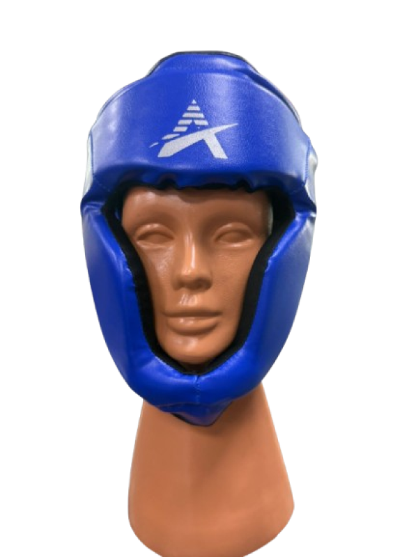 Arıma Yanak ve Çene Korumalı Boks Kaskı/Muay Thai/Kick Boks Kask(MAVİ)
