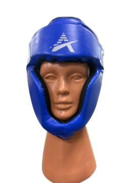 Arıma Yanak ve Çene Korumalı Boks Kaskı/Muay Thai/Kick Boks Kask(MAVİ)