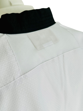 Whiteface Fighter Profesyonel Siyah Yaka Taekwondo Elbisesi (Dobok)