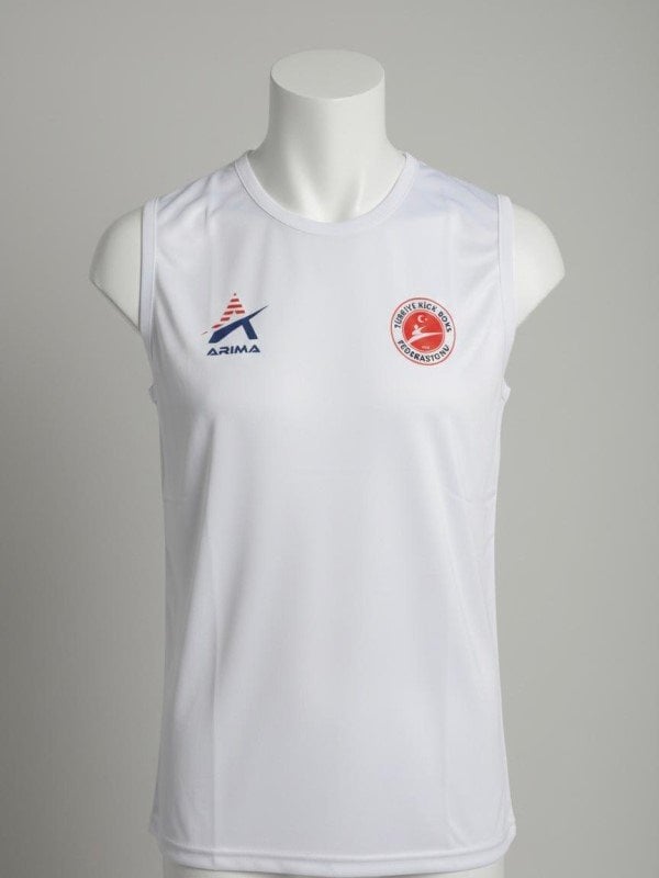 ARIMA KİCK BOKS SIFIR KOL TİŞÖRT (BEYAZ)