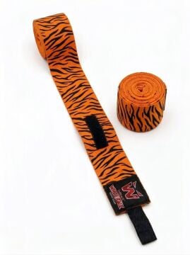 Elastik Boks Bandajı 3.5 Metre - Kaplan(Turuncu)